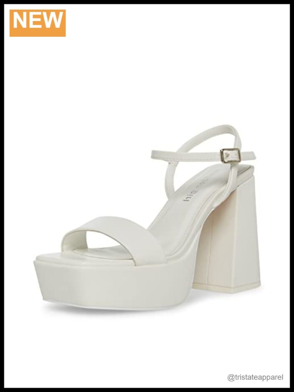 Madden Girl Charro Platform Heeled Sandals with Adjustable Ankle Strap